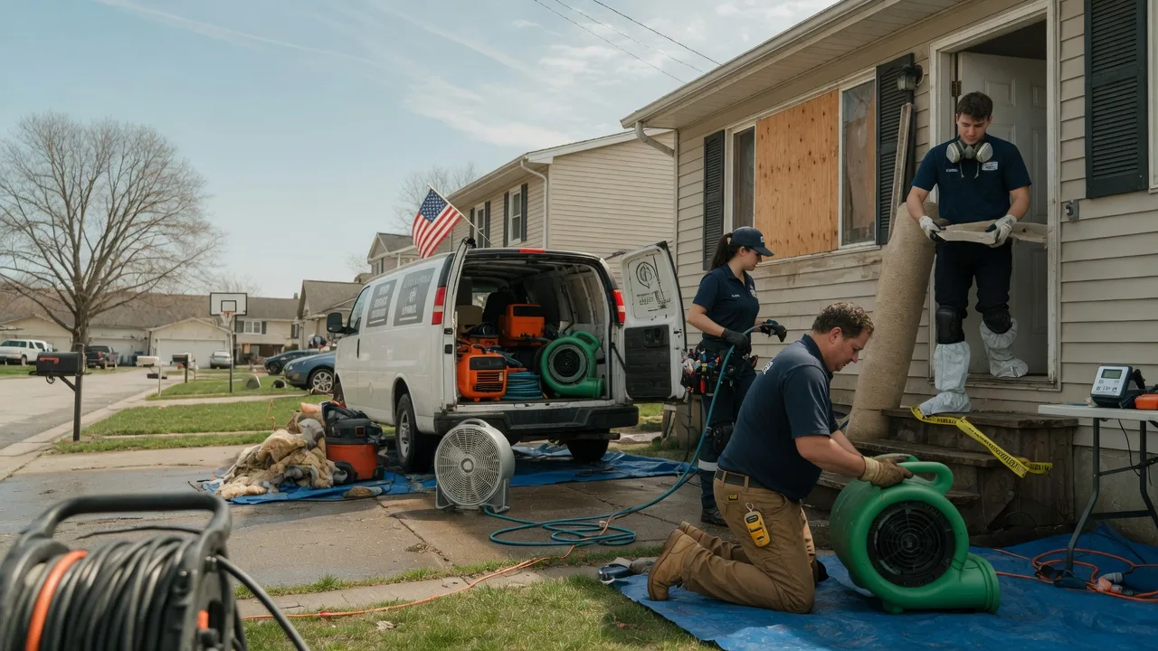 Water Damage Restoration in Fairdale, ND near me